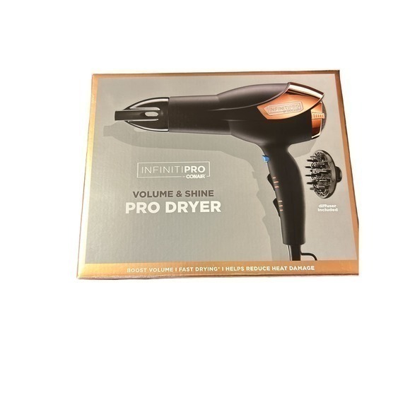InfinitiPro by Conair AC Pro Styler Hair Dryer with Diffuse and‎ Concentrator - Picture 1 of 3